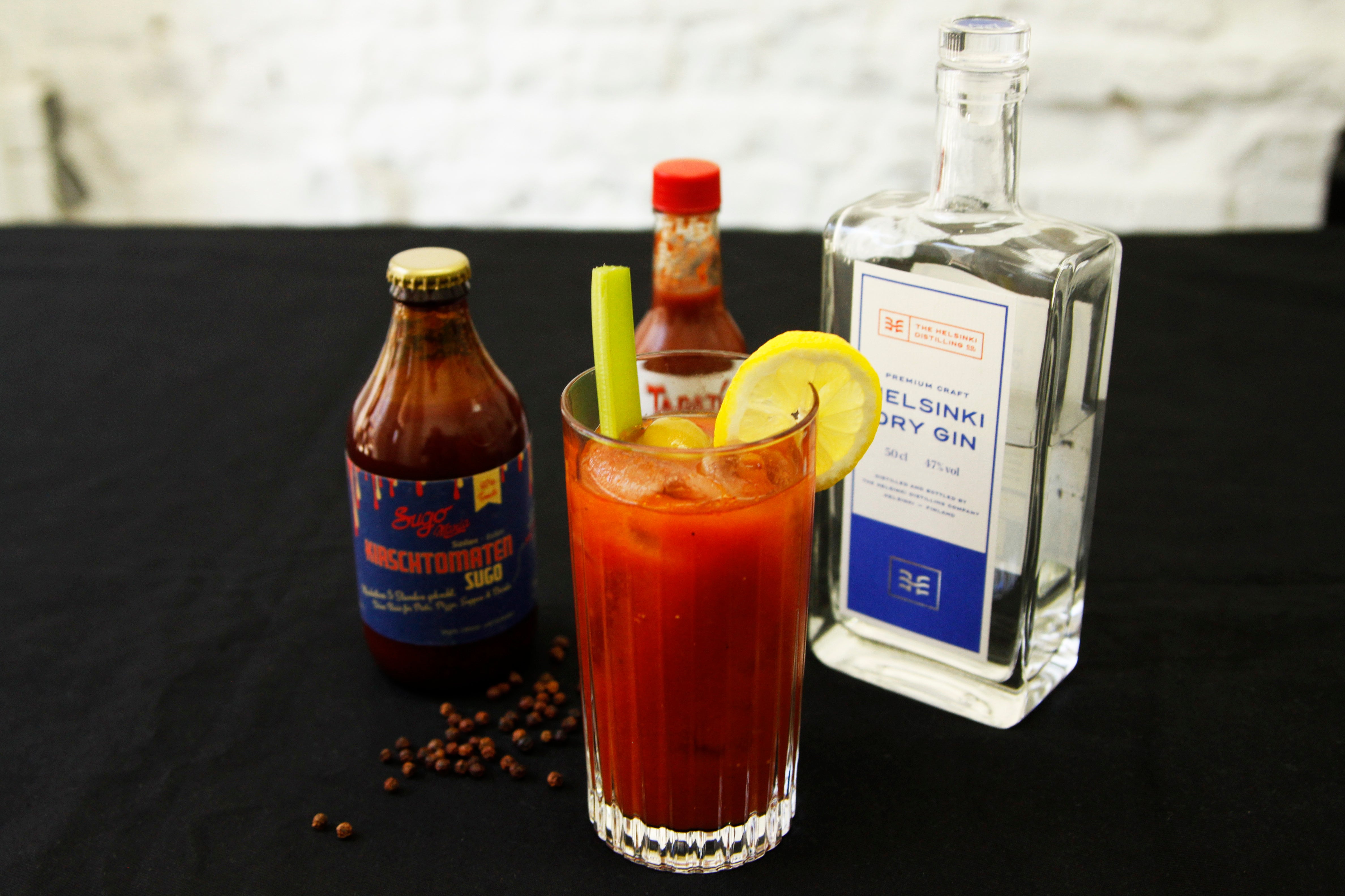 Bloody Mary mit Gin tryfoods