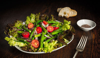 Grüne-Bohnen-Salat mit Kala Namak