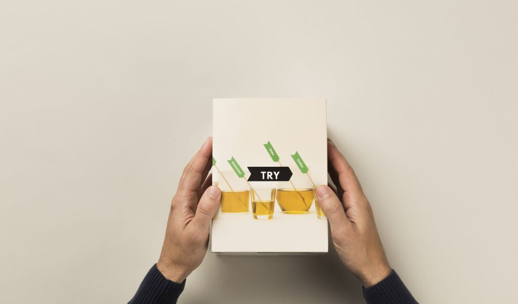 Das Auspacken der TRY FOODS Box