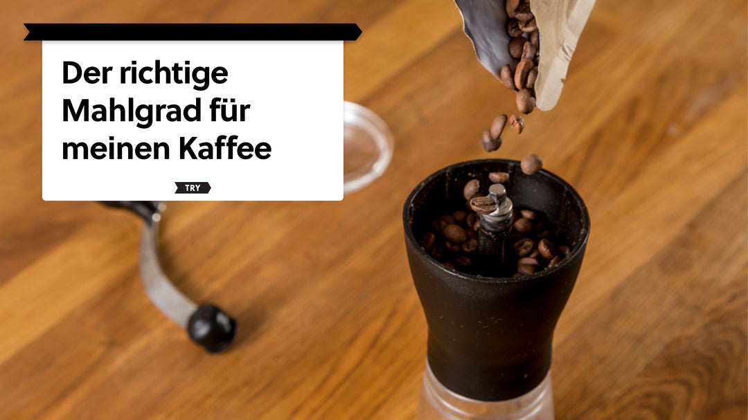 Welcher Mahlgrad ist für meinen Kaffee richtig?
