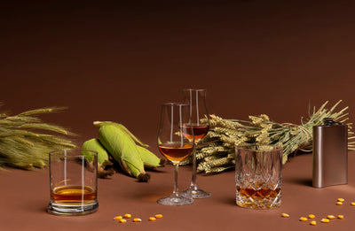 Der Geschmack von Bourbon und Rye Whiskey